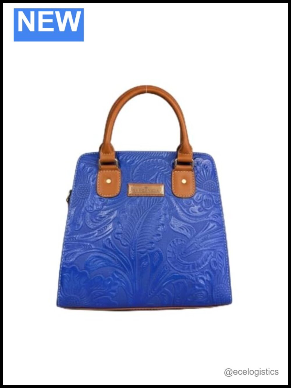 Handcrafted Genuine Leather Shoulder Satchel Bag with Croc Embossed Texture